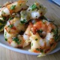 Coriander Garlic Shrimp Lunch